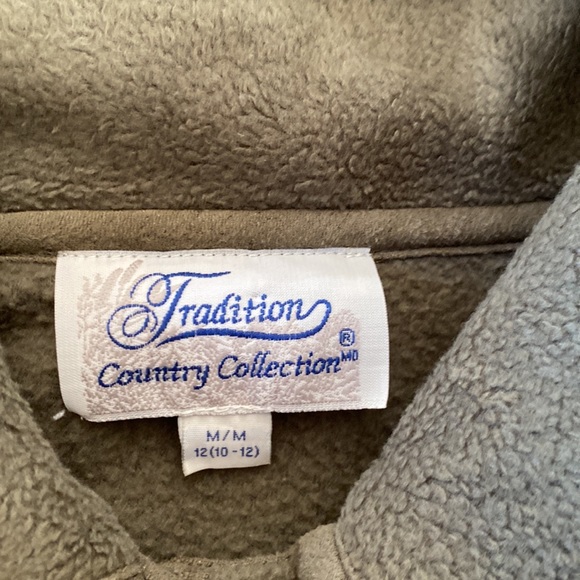 Vintage Tradition Country Collection Sherpa Button Up - Picture 4 of 6